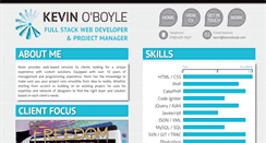Desktop Screenshot of kevinoboyle.com